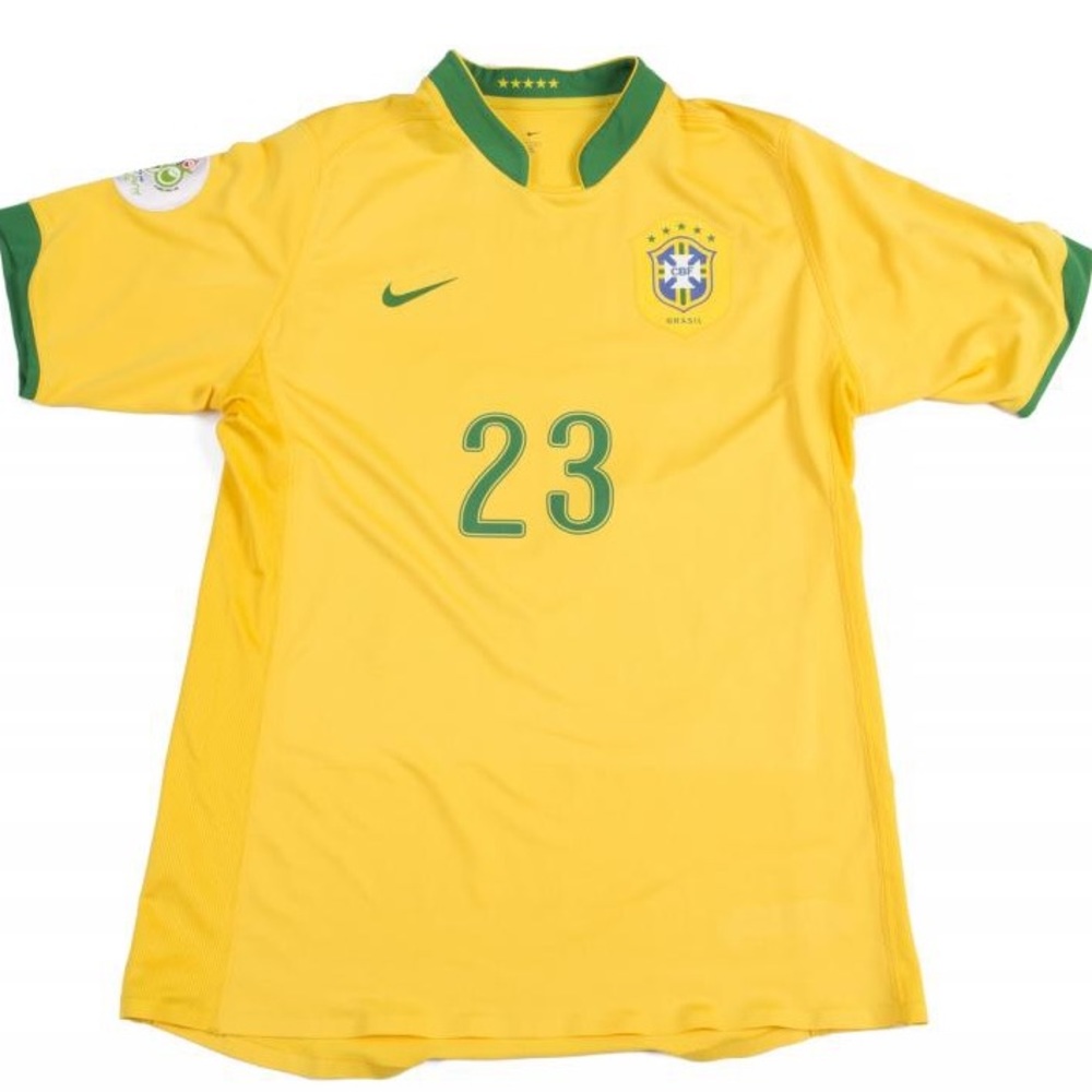 Nike 2006 World Cup Brasil (Brazil) Jersey Medium.